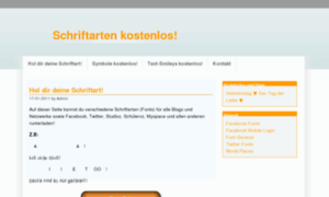 Schriftarten-kostenlos.com thumbnail