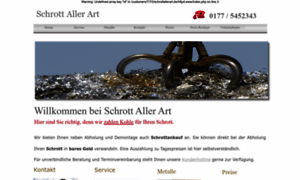 Schrottallerart.de thumbnail