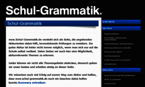 Schul-grammatik.de thumbnail