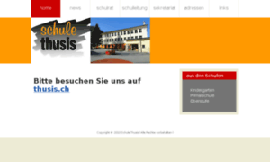 Schule-thusis.ch thumbnail