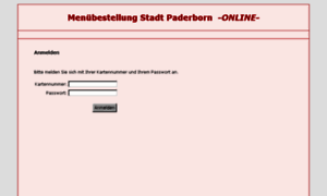 Schulessen-bestellung.lspb.de thumbnail