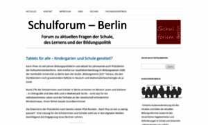 Schulforum-berlin.de thumbnail