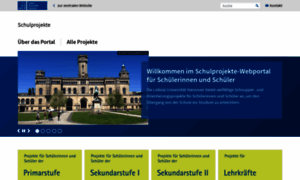Schulprojekte.uni-hannover.de thumbnail