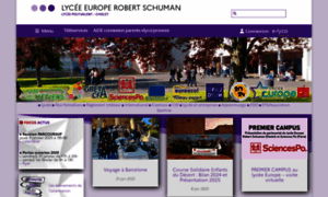 Schuman.e-lyco.fr thumbnail