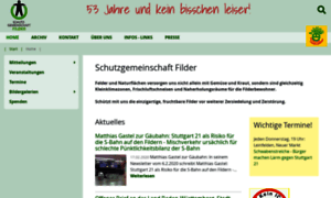 Schutzgemeinschaft-filder.de thumbnail