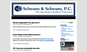 Schwartzcpas.wordpress.com thumbnail