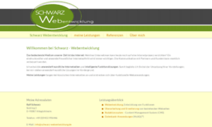 Schwarz-webentwicklung.de thumbnail