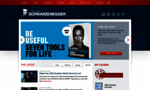 Schwarzenegger.com thumbnail