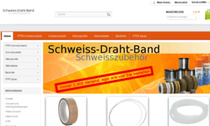 Schweiss-draht-band.de thumbnail
