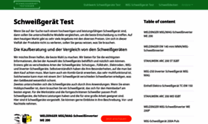 Schweissgeraet-testsieger.com thumbnail