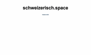 Schweizerisch.space thumbnail