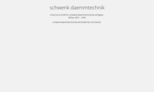 Schwenk-daemmtechnik.de thumbnail