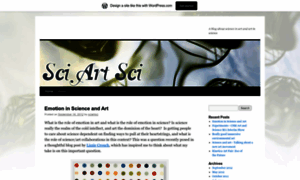 Sciartsci.wordpress.com thumbnail