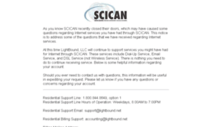 Scican.net thumbnail