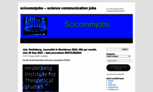 Scicommjobs.wordpress.com thumbnail