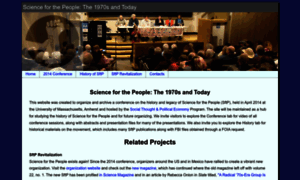 Science-for-the-people.org thumbnail