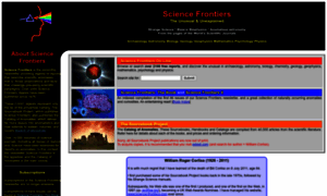 Science-frontiers.com thumbnail