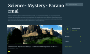Science-mystery-paranormal.blogspot.in thumbnail