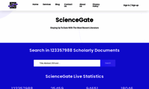 Sciencegate.app thumbnail
