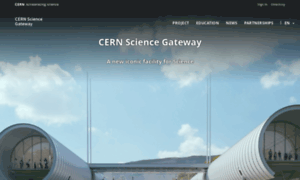 Sciencegateway.cern thumbnail