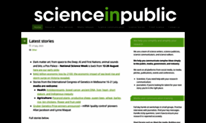 Scienceinpublic.com thumbnail