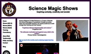 Sciencemagicshows.co.uk thumbnail