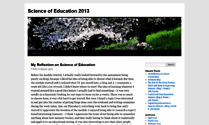 Scienceofeducation2013.wordpress.com thumbnail