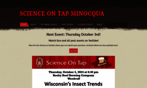 Scienceontapminocqua.org thumbnail