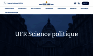 Sciencepolitique.pantheonsorbonne.fr thumbnail