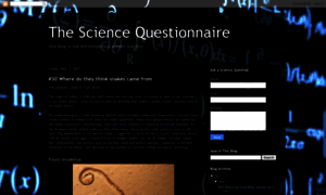 Sciencequestionnaire.blogspot.com thumbnail
