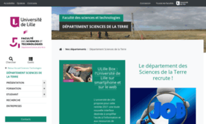 Sciences-de-la-terre.univ-lille1.fr thumbnail