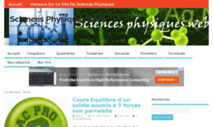 Sciences-physiques-web.fr thumbnail