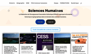 Scienceshumaines.be thumbnail