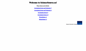 Sciencesource.pearsoncanada.ca thumbnail