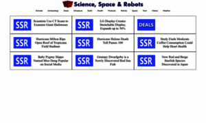 Sciencespacerobots.com thumbnail