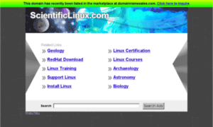 Scientificlinux.com thumbnail