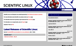 Scientificlinux.org thumbnail