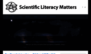Scientificliteracymatters.com thumbnail