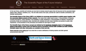 Scientificpaperofthefuture.org thumbnail