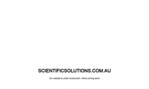 Scientificsolutions.com.au thumbnail