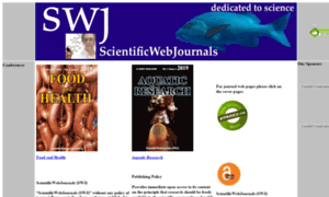 Scientificwebjournals.com thumbnail