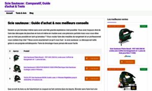 Sciesauteuse-comparatif.eu thumbnail