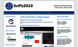 Scipy2015.scipy.org thumbnail