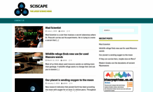 Sciscape.org thumbnail