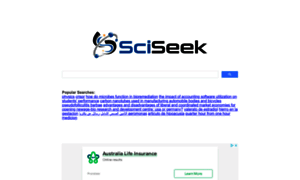Sciseek.com thumbnail
