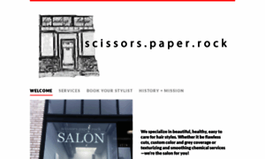 Scissorspaperrocksalon.com thumbnail