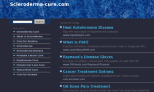 Scleroderma-cure.com thumbnail