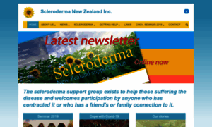 Scleroderma.org.nz thumbnail