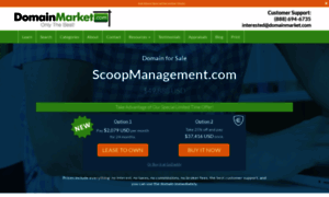 Scoopmanagement.com thumbnail