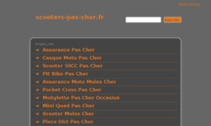 Scooters-pas-cher.fr thumbnail